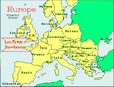 Carte d'Europe